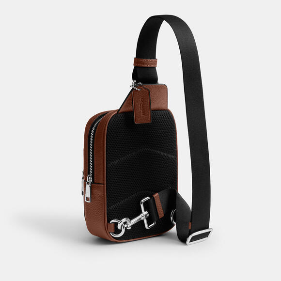 Coach Racer Sling Pack In Signature Leather - Picture 3 of 9